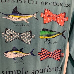 Simply Southern Preppy Shirt S